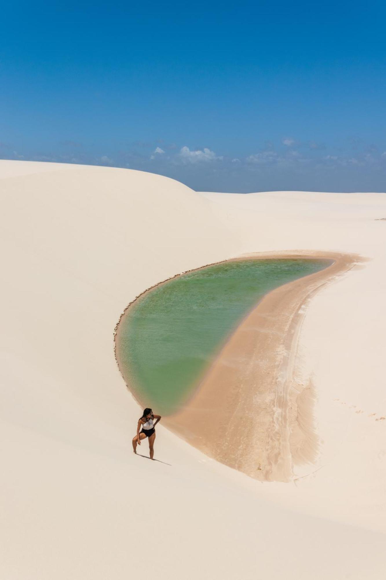 Quintal De Areias Hotel Santo Amaro do Maranhao Bagian luar foto